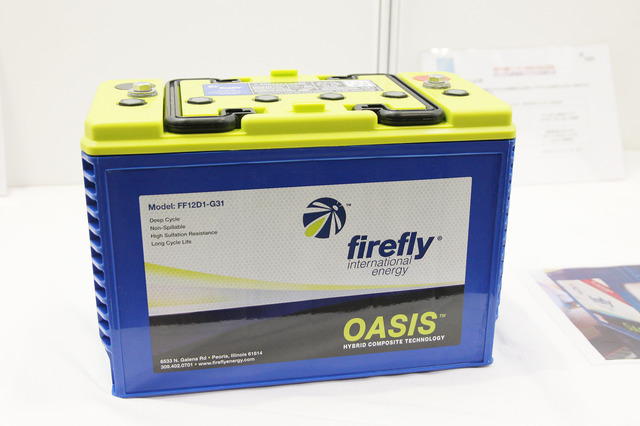 米Firefly社のカーボンフォーム蓄電池