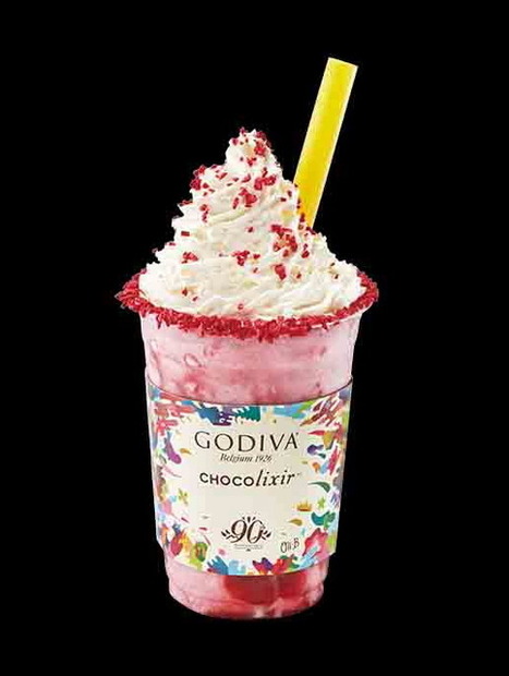 ゴディバ（GODIVA）の「ショコリキサー ホワイトチョコレート ラズベリー」（税込651円）