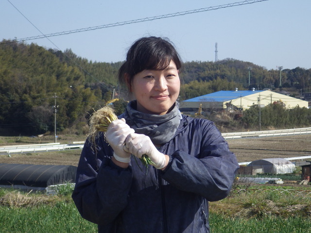 シンポジウム登壇者の一人、ペコロス農園の近藤由佳氏