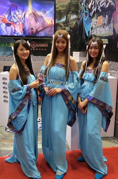 【台北ゲームショウ2016】台湾の可愛らしいコンパニオンの皆様をご紹介