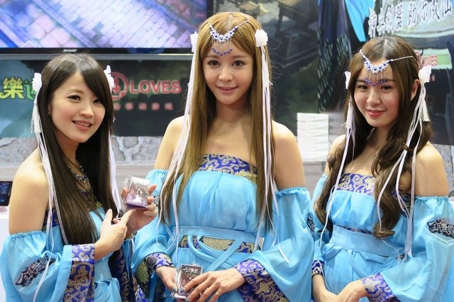 【台北ゲームショウ2016】台湾の可愛らしいコンパニオンの皆様をご紹介