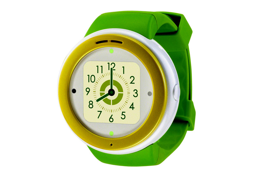 「mamorino Watch」ライムグリーンモデル