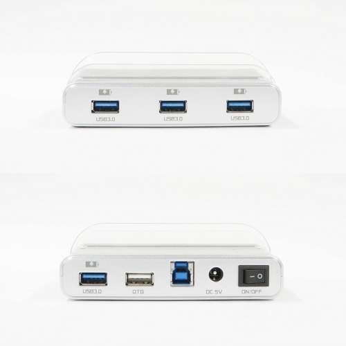 OTG対応のUSBポート1基、USB3.0ポートを4基搭載