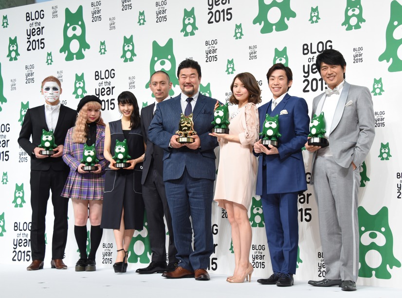 「BLOG　of　the　year　2015」授賞式【写真：竹内みちまろ】