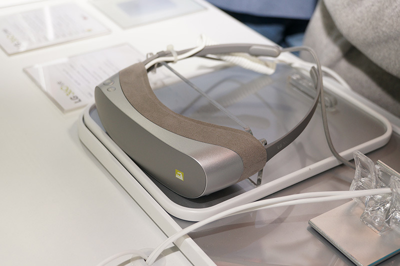 コンパクトサイズを特徴とする「LG 360 VR」