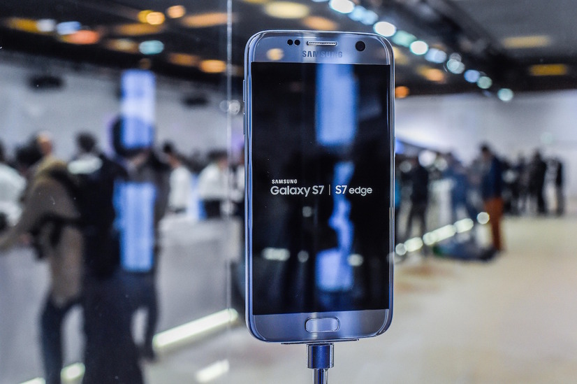 「Galaxy S7/S7 edge」を発表 (C)Gettyimages