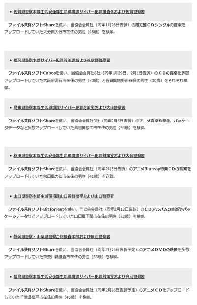 「日本レコード協会」による発表内訳