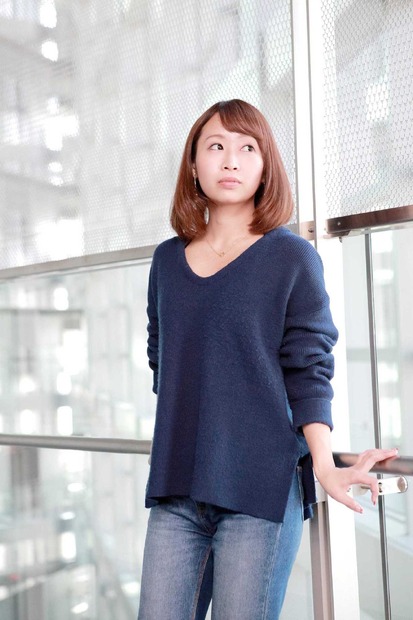 ワイヤーアクションの安西麻里子さん【写真：米玉利朋子】