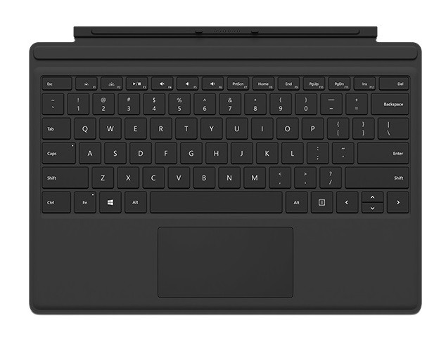 英字配列タイプカバー「Surface Pro 4 タイプカバー（英字配列）」も3月18日に発売