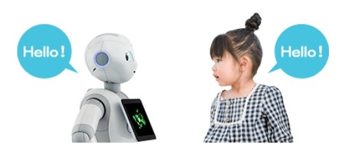 Pepper（一般販売モデル）は、子ども向けコンテンツを最初から搭載（ソフトバンクサイトより）