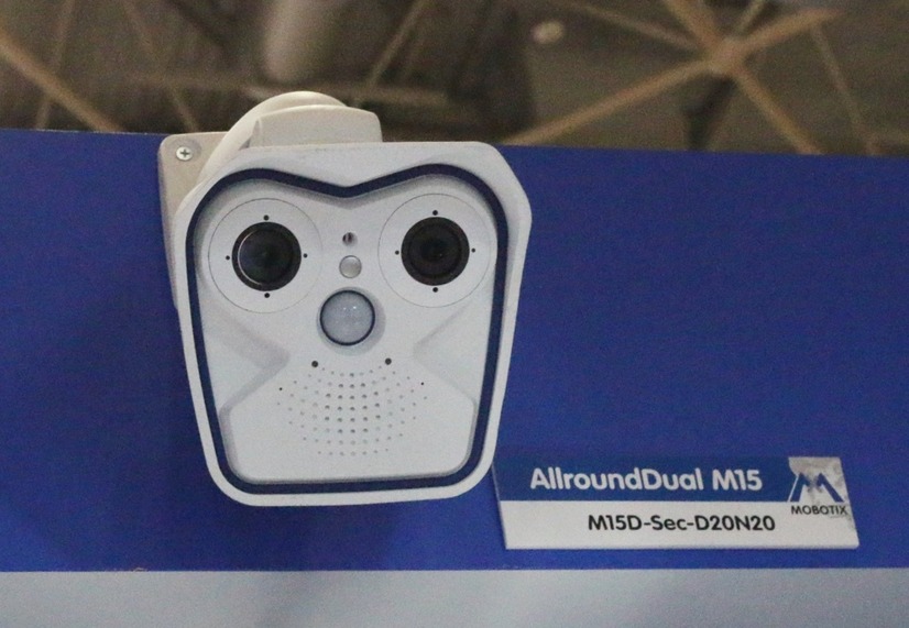 MOBOTIX AGの製品は、日本おいてはK.J.フェローが日本総輸入販売代理店として展開されている（撮影：防犯システム取材班）