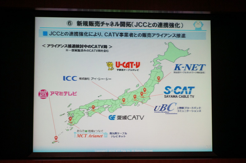 CATV事業者との連携によりプラットフォームを拡大していく