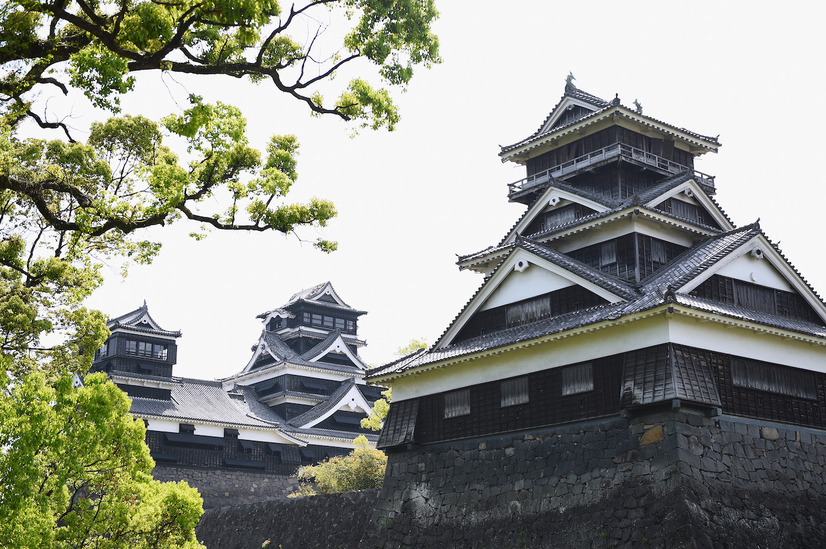 石垣が崩れるなど、地震による被害が出ている熊本城 (C)GettyImages