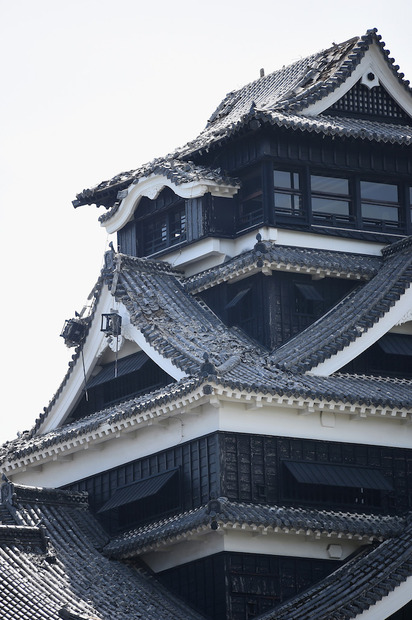 石垣が崩れるなど、地震による被害が出ている熊本城 (C)GettyImages