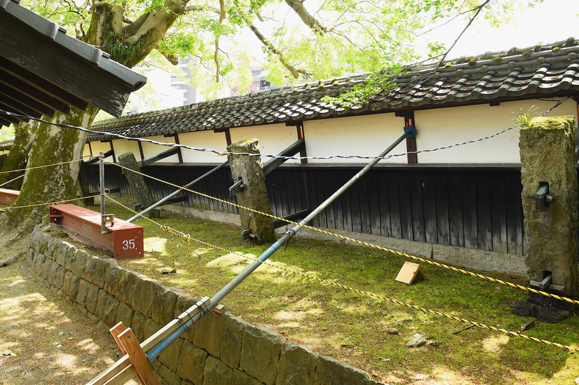 石垣が崩れるなど、地震による被害が出ている熊本城 (C)GettyImages