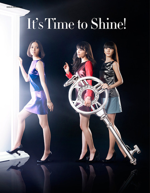 Perfume、『ヴォーグジャパン』11月号に登場