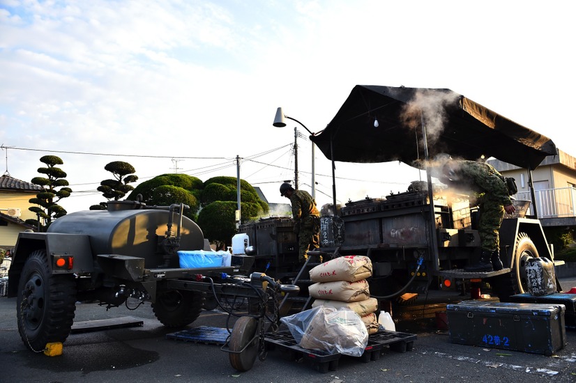 熊本地震　(c) Getty Images