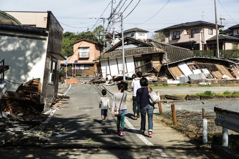 熊本地震　(c) Getty Images