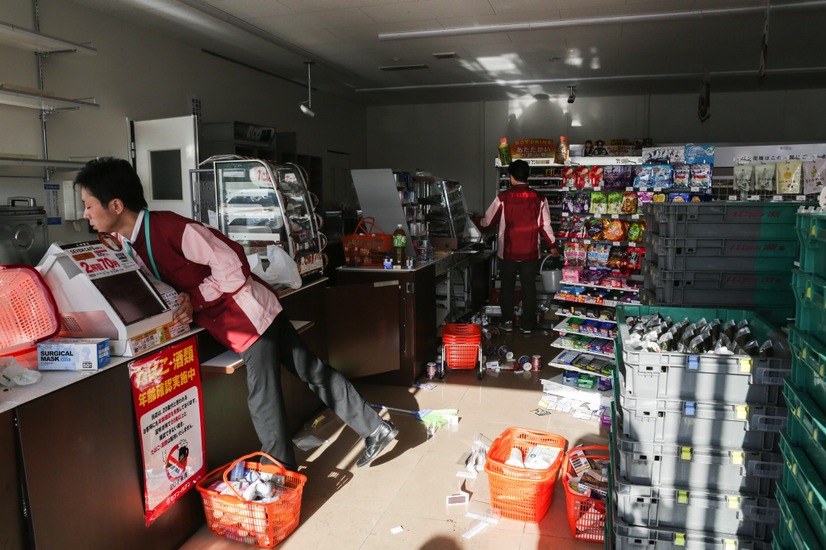 熊本地震　(c) Getty Images