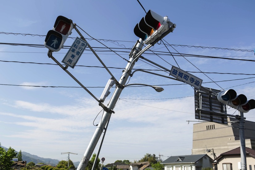 熊本地震　(c) Getty Images