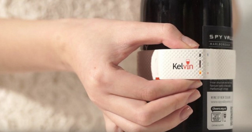 ワインの飲み頃がスマホで分かる「Kelvin」。実際の利用イメージ