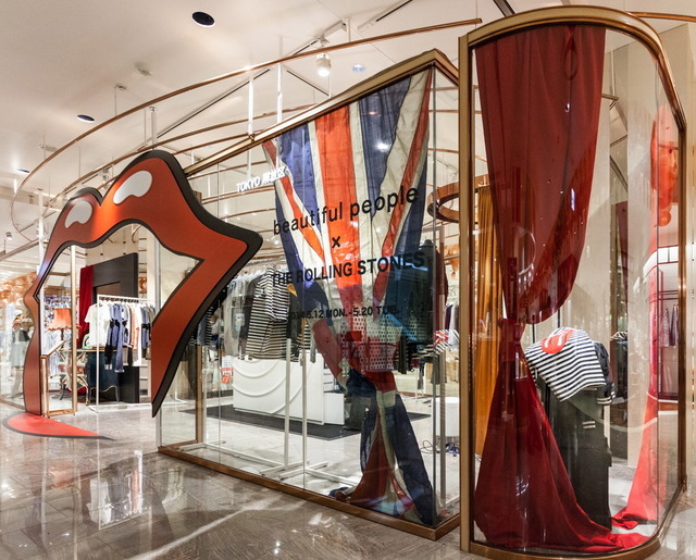 ビューティフルピープル × ザ・ローリング・ストーンズ（伊勢丹新宿店本館2階センターパーク/TOKYO解放区）
