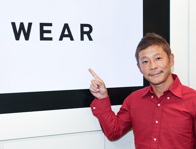 「WEARは、ゾゾタウンやLABOOの上の階層」と話す前澤社長