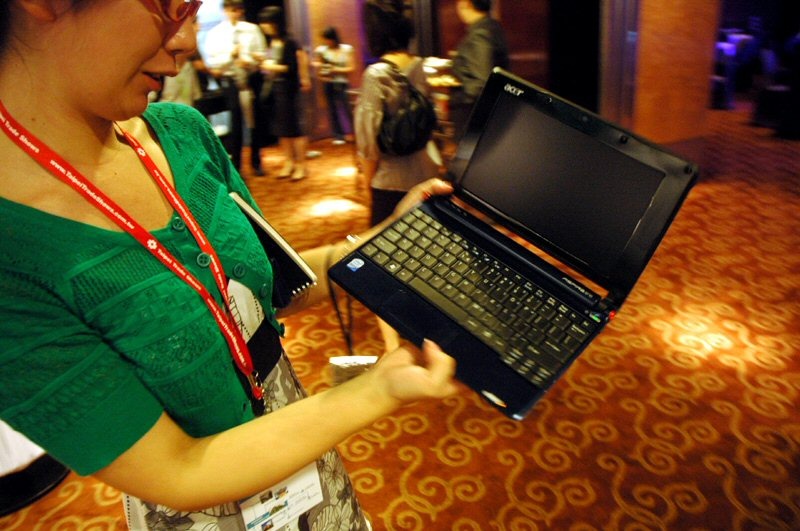 スタイリッシュな「Aspire one」