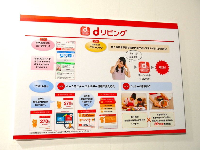 NTTドコモ「dリビング」