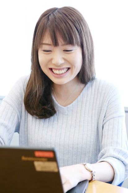 大塚志織さん　＜撮影　米玉利朋子＞