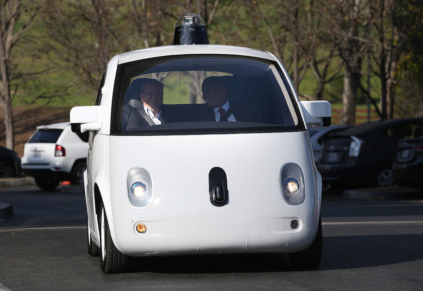 Googleの自動運転車 （c）Getty Images