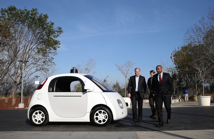 Googleの自動運転車 （c）Getty Images