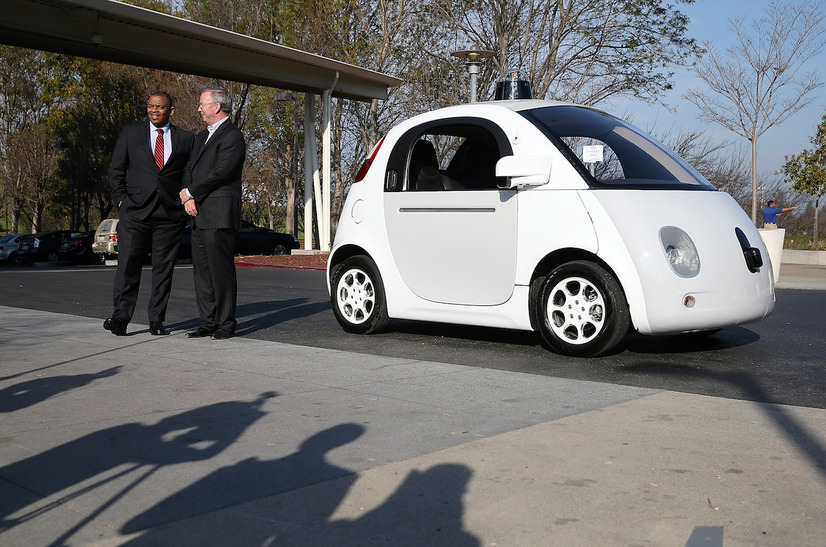 Googleの自動運転車 （c）Getty Images