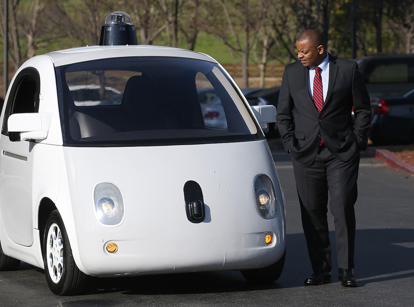 Googleの自動運転車 （c）Getty Images