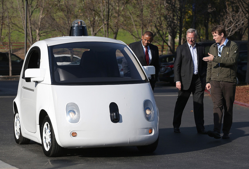 Googleの自動運転車 （c）Getty Images