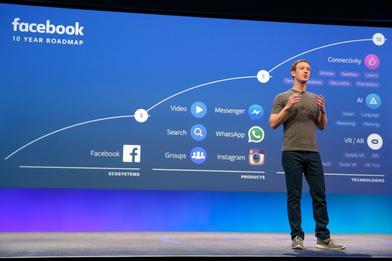 Facebook CEOのマーク・ザッカーバーグ氏　(C) Getty Images