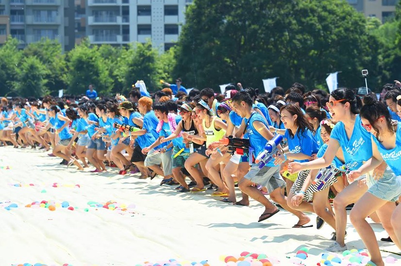 30万個の水風船が飛び交うウォーターフェス開催決定