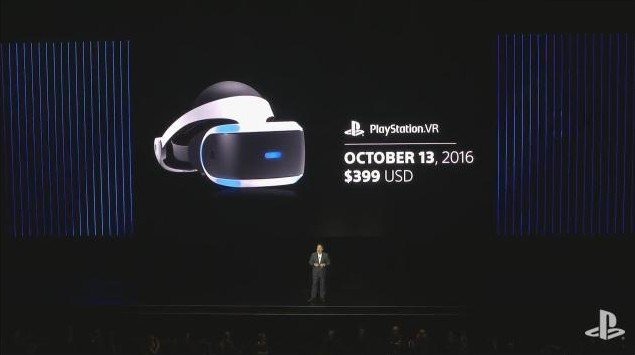 PlayStation VR、米国での発売日が10月13日に決定！