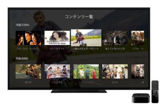 dTVが「Apple TV」に対応