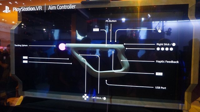 【E3 2016】PSVR専用ガンコントローラー「Aim Controller」お披露目