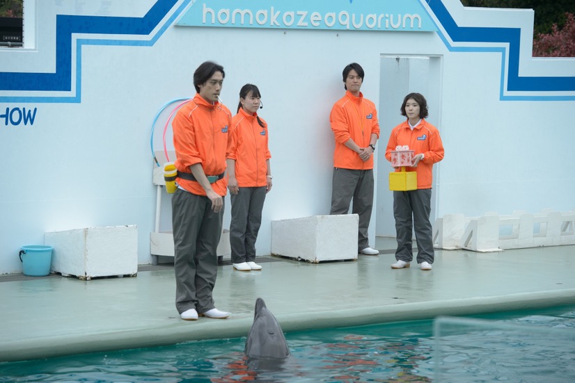 NHK「水族館ガール」　＜写真提供　NHK＞