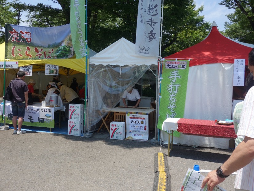そばと日本酒の祭典に長蛇の列！大江戸和宴、明日最終日【動画あり】