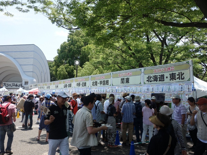 そばと日本酒の祭典に長蛇の列！大江戸和宴、明日最終日【動画あり】