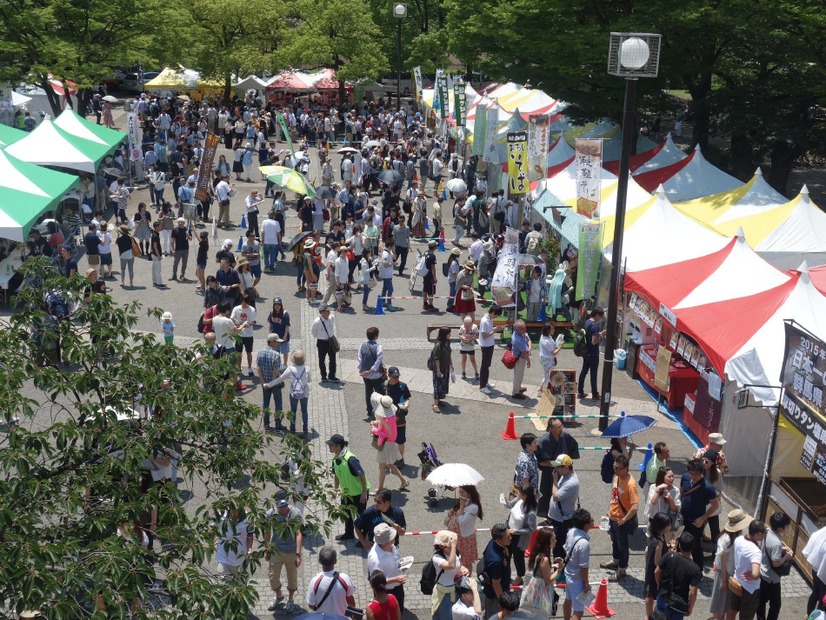 そばと日本酒の祭典に長蛇の列！大江戸和宴、明日最終日【動画あり】