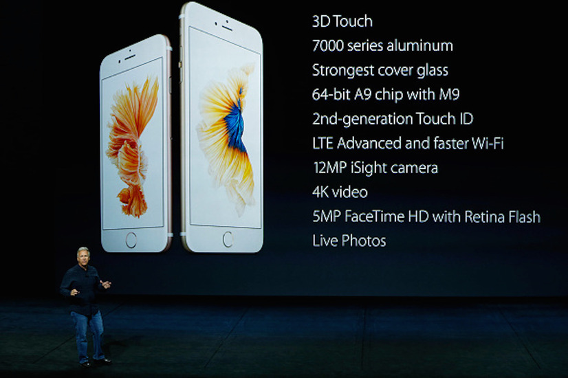 iPhone 6s/6s Plus　(C) Getty Images