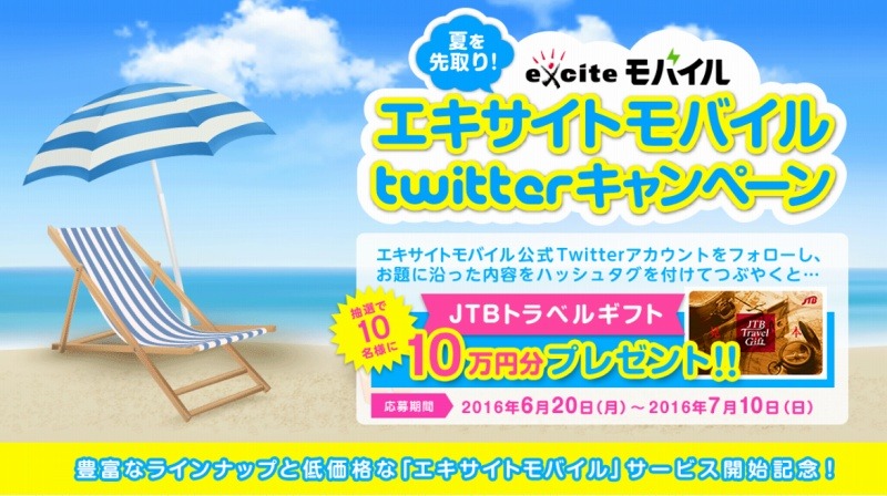 Twitterキャンペーンも実施