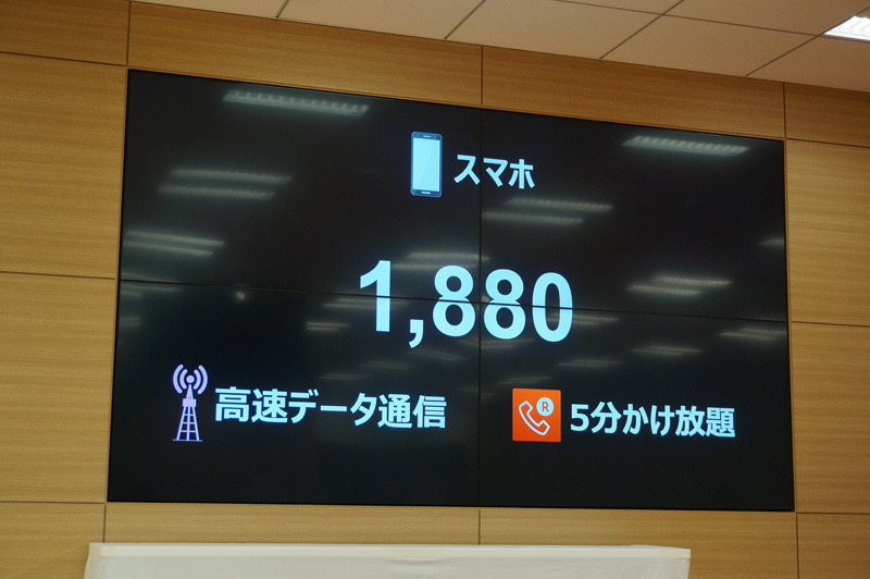 データ通信と音声通話のセット販売も推進する