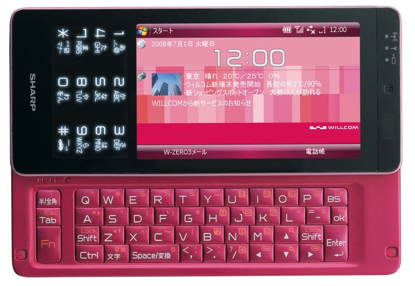 スライドキーボード開