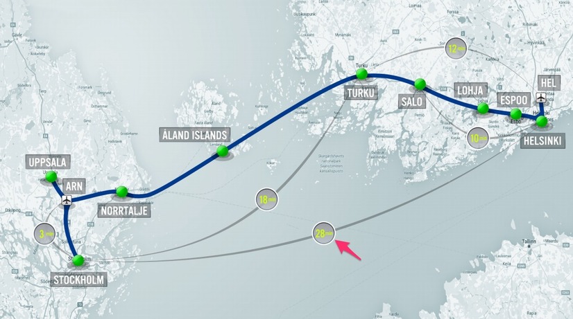 真空型高速移動交通「Hyperloop」