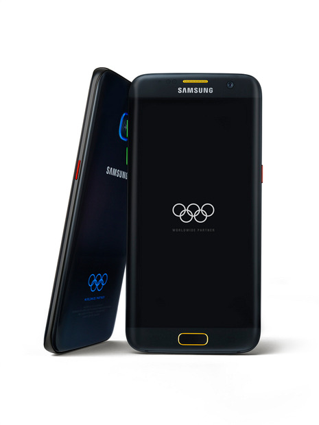 リオ五輪の選手に配布！ 限定スマホ「Galaxy S7 edge」がカッコいい！